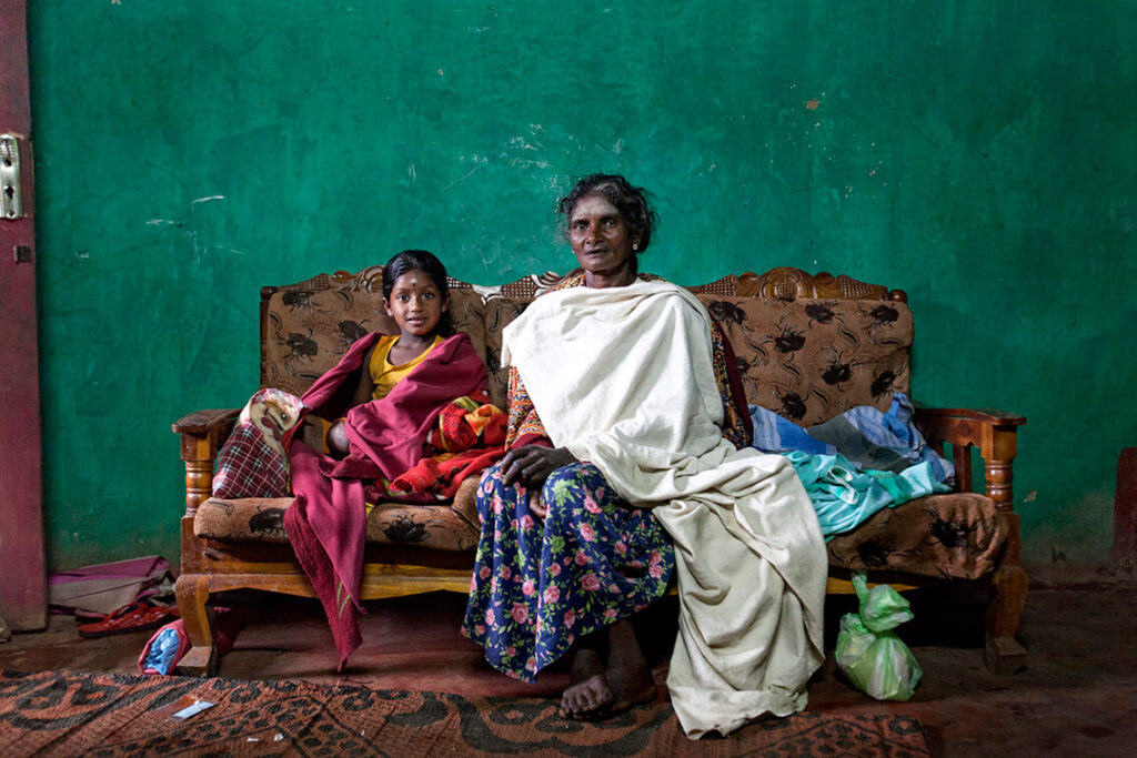 Progetto fotografico Le madri di Ceylon realizzato da Cortonicchi Guardaschelli